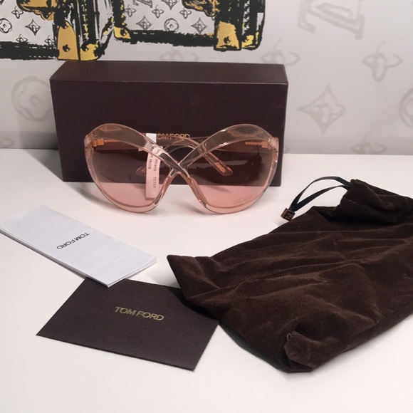 New Authentic Tom Ford Pink Sunglasses TF902 72y main image 12